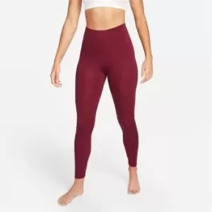 Image of Nike Yoga 7/8 Tights Ladies - Red