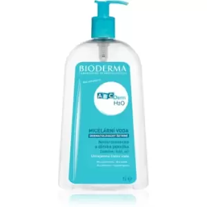 image of Bioderma ABC Derm H2O Micellar Cleansing Water for Kids 1000 ml