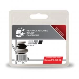 Image of 5 Star Office Supplies Canon PG545 Black Yield 180 Pages Inkjet