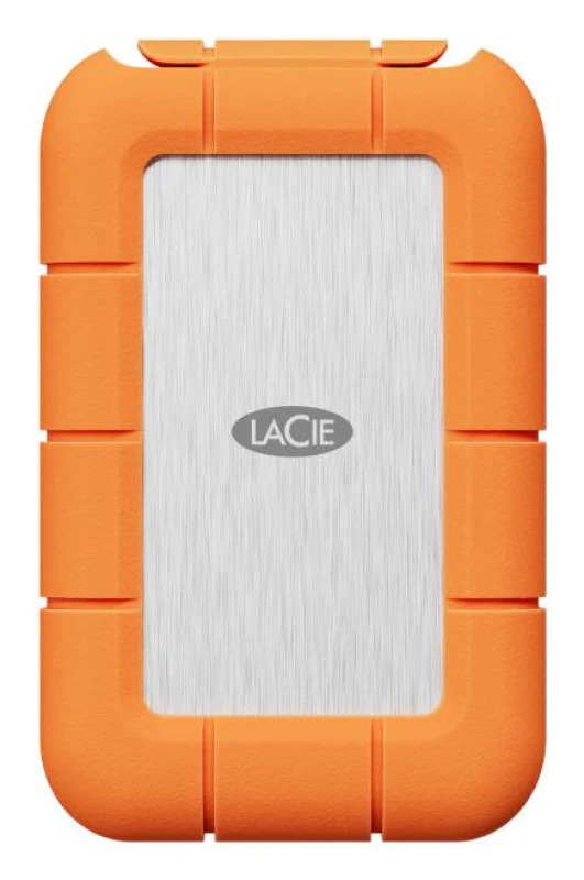Image of Lacie LaCie STND4000400 external solid state drive Thunderbolt technology 4TB USB Type-C USB4 Gen 3x2 Orange, Stainless steel STND4000400