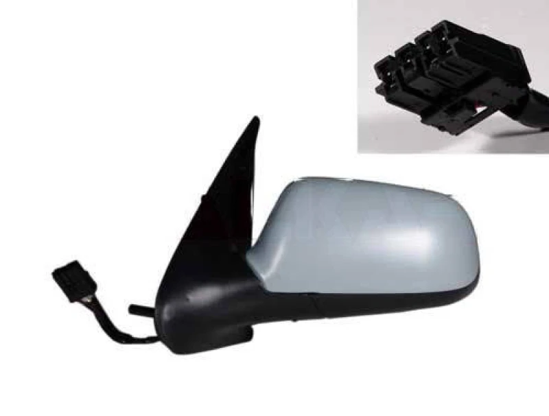 Image of ALKAR 6125363 Wing mirror Left, Electric, Aspherical, primed Outside Mirror (50)