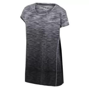 image of Regatta Hyperdimension II T-Shirt - Black Ombre