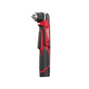 image of Milwaukee Power Tools C12 RAD-202C Compact Right Angle Drill 12V 2 x 2.0Ah Li-ion