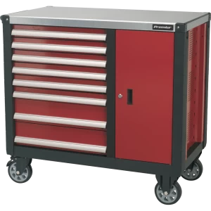 image of Sealey AP24 Series 8 Drawer Tool Roller Cabinet Black / Red