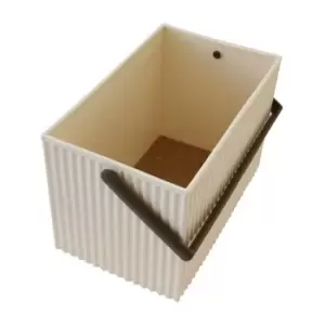 Image of Omnioffre Stacking Storage Box Medium Beige