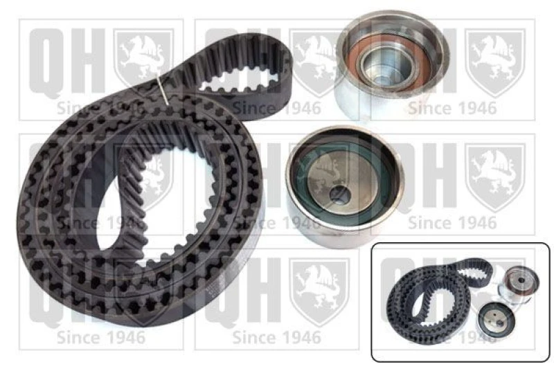 Image of QUINTON HAZELL Timing belt kit QUINTON HAZELL QBK838