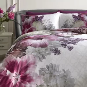 Image of Laurence Llewelyn-Bowen Mayfair Lady 100% Cotton Duvet Cover and Pillowcase Set MultiColoured