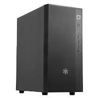 Image of Silverstone Fara R1 Mid-Tower Case - Black