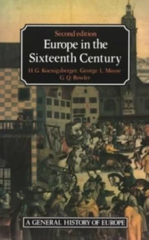 Image of Europe in the Sixteenth Century by H. Koenigsberger Paperback