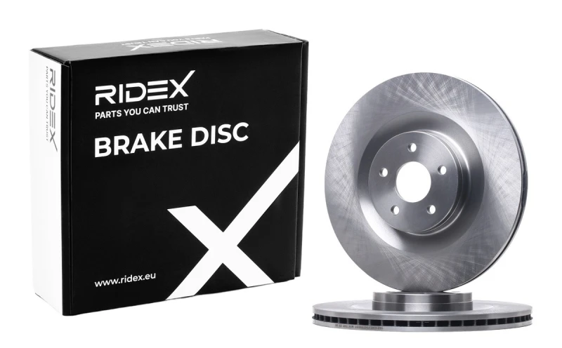 Image of Brake disc RIDEX 82B2074