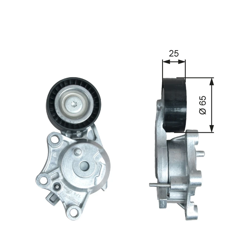 Image of GATES Tensioner pulley GATES T39378
