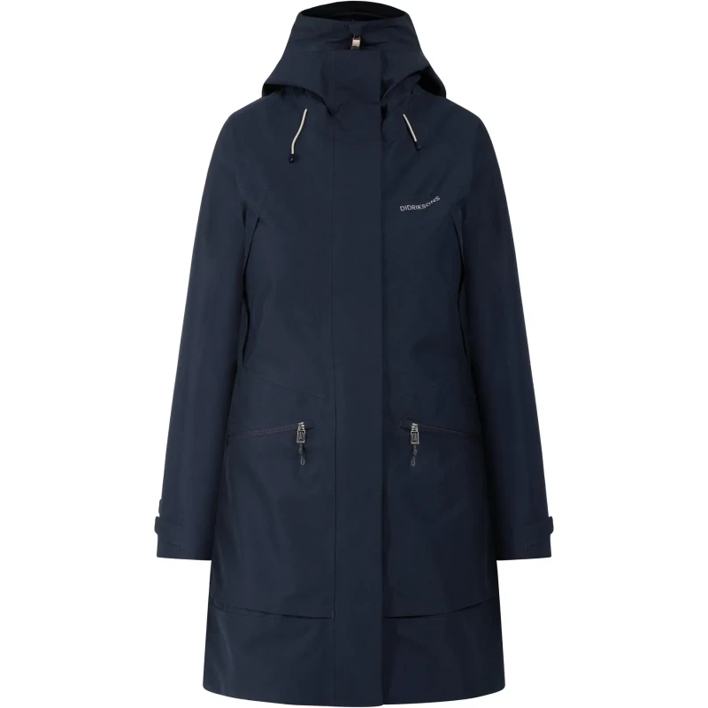 Image of Womens parka Didriksons Ilma Bleu Female 38