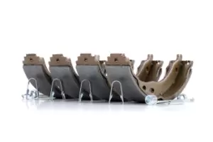 Image of BREMBO Handbrake Shoes FIAT,PEUGEOT,CITROEN S 23 579 4141N5,6001073079,77364023 Parking Brake Pads,Handbrake Pads,Brake Shoe Set, parking brake 4241N5