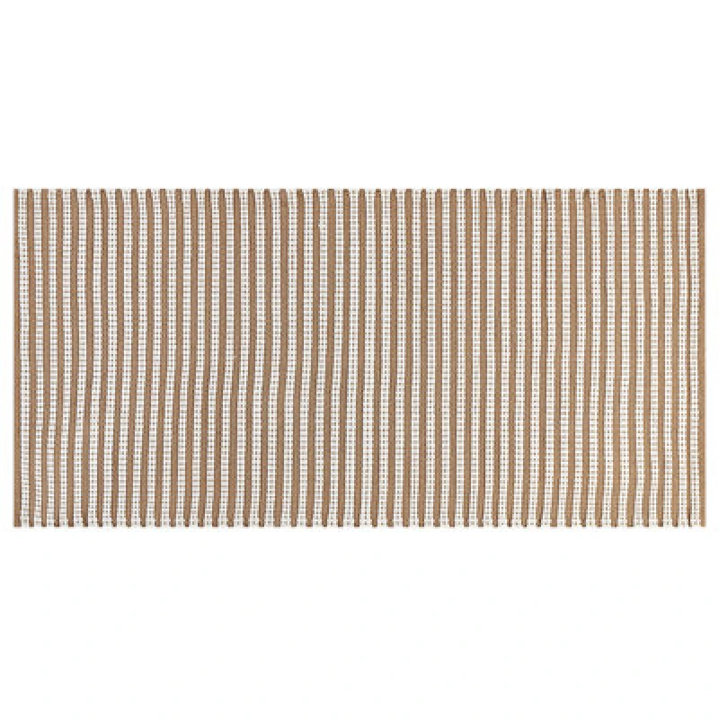 Image of Beliani Rug Sofulu Brown 80 X 150 Cm Cotton