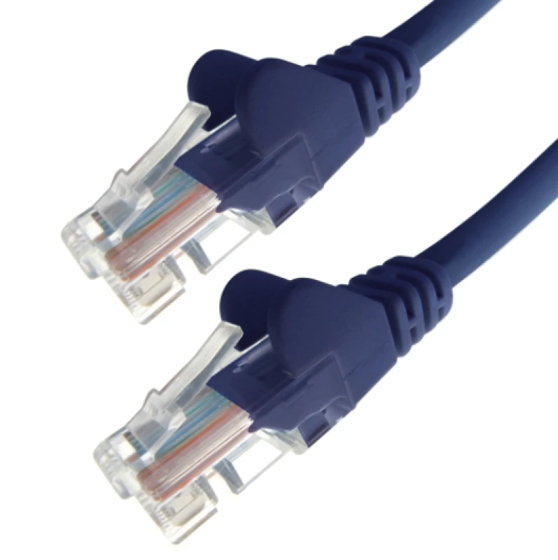 Image of Connekt Gear 1.5m RJ45 CAT6 UTP Stranded Flush Moulded LS0H Network Cable - 24AWG - Blue