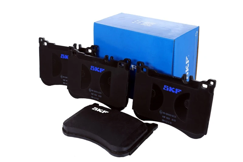 Image of SKF VKBP 80631 Brake pad set prepared for wear warning indicator Brake Pad Set,disc brake (402)
