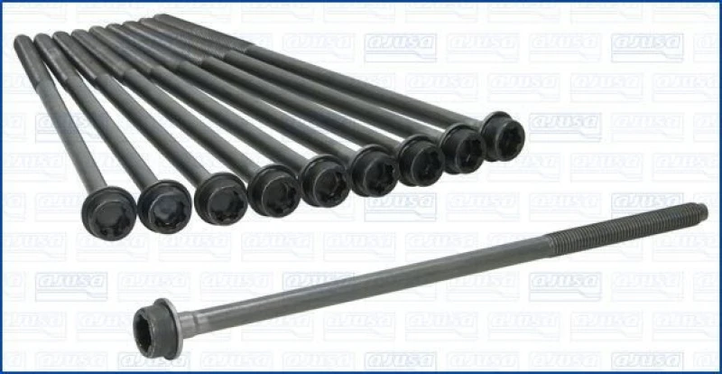 Image of AJUSA Bolt Kit, cylinder head AJUSA 81063000