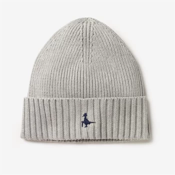 image of Jack Wills Penvel Beanie - Grey Marl