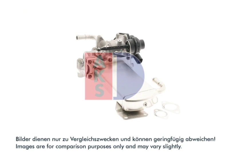 Image of AKS DASIS 040070N EGR Module with EGR valve, without gaskets/seals EGR Module (4198)