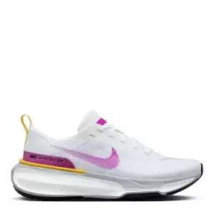 image of Nike ZoomX Invincible 3 Flyknit Womens Running Shoes - White