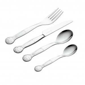 image of Viners On the Ball 4 Piece Kids Cutlery Set