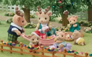 Image of Sylvanian Families Reindeer Family Playset