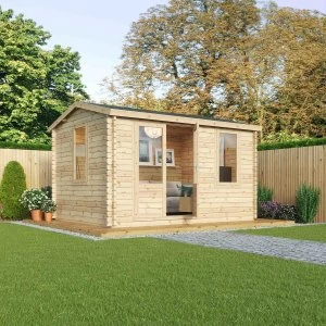 Image of Mercia 34mm Single Glaze Home Office Elite Suite - 4m x 3m