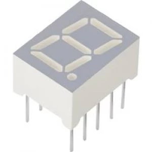 Image of Seven segment display Red 10 mm 2 V No. of digits 1