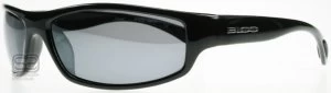 Image of Bloc Hornet Sunglasses Shiny Black / Smoke P100 Polariserade 62mm