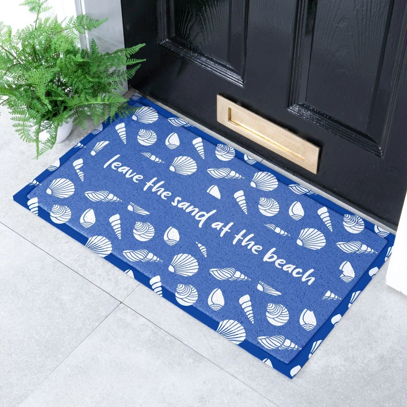 Image of Native Natural Leave The Sand At The Beach Doormat (70 X 40Cm)
