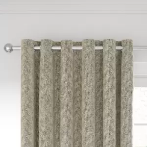 Image of Nalu Nicole Scherzinger Hana Lined Curtains 66" x 54", Linen