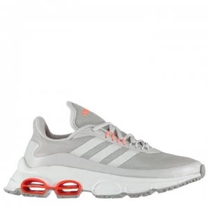 Image of adidas Quadcube Trainers Ladies - LtGrey/Orange
