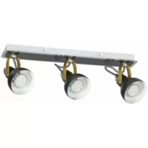 Image of Keter Pixi Ceiling Spotlight Bar Black, 43cm, 3x GU10