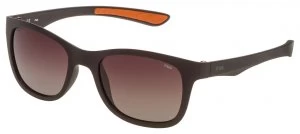 image of Fila Shiny Intermediate Brown Sunglasses.