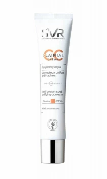 image of SVR Clairial CC Cream SPF50 + Colored Cream Concealer Stains Medium Tone 40ml