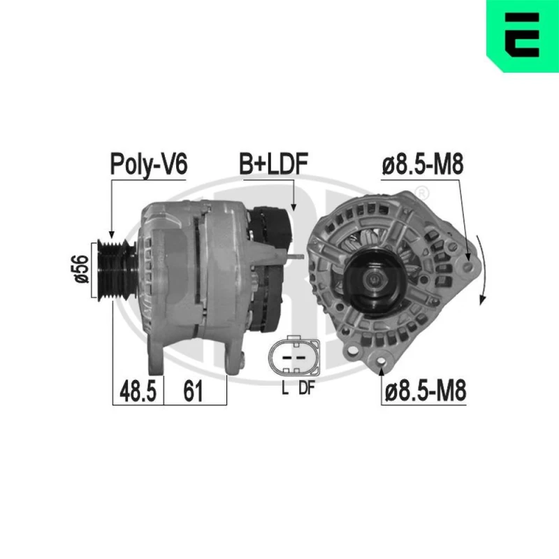 Image of ERA Alternator ERA 209215A