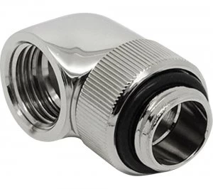 Image of EK-AF Angled 90 Degrees Fitting Adapter - Silver
