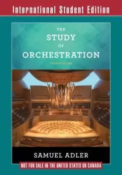 Image of The Study of Orchestration by Samuel Adler