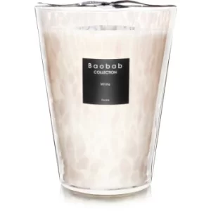 Image of Baobab Collection White Pearls Scented Candle 24cm