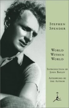 Image of World within World by Stephen Spender Book