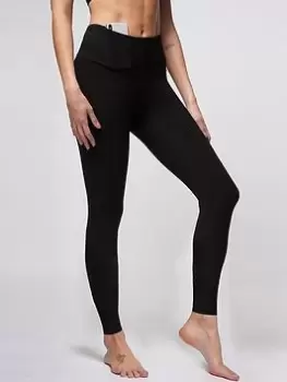 image of TLC Sport Performance Extra Strong Compression Figure Firming Legging - Black, Size 2XL, Inside Leg 32, Women