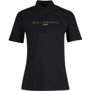 Image of Barbour International Alpine T-Shirt - Black