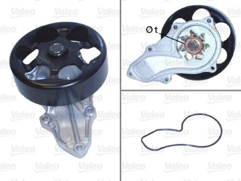 Image of Water pump VALEO 506810