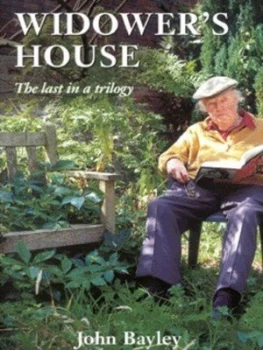 Image of Widowers House by John Bayley Book