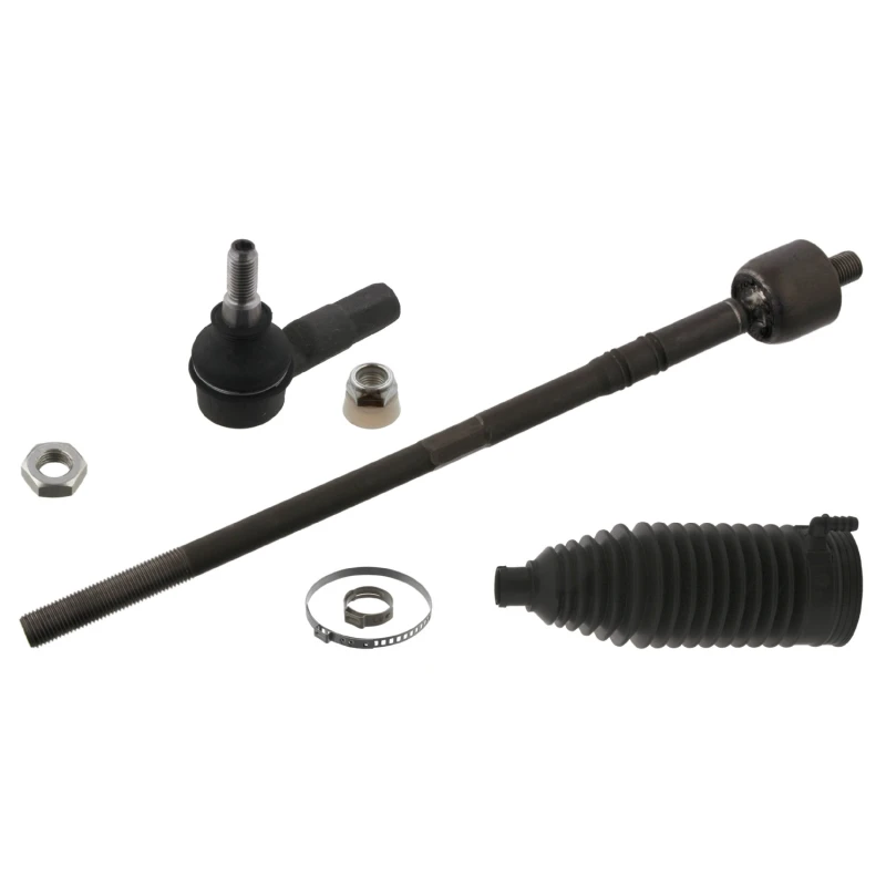Image of FEBI BILSTEIN 44941 Tie Rod Front Axle Right, with nuts, with bellow Rod Assembly (284)