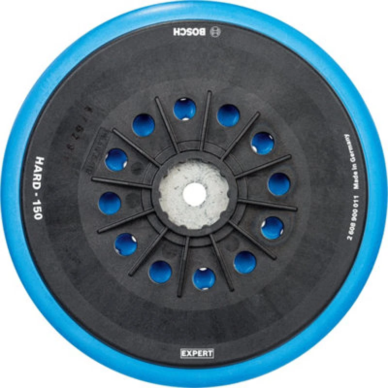Image of Bosch Expert Multihole Hard Backing Pads for GEX 150mm Sanders 2608900011 Diameter: 150mm