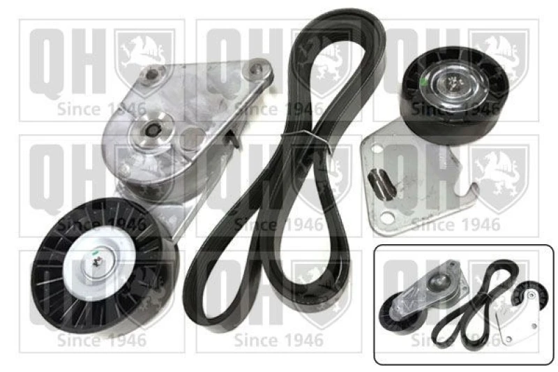 Image of QUINTON HAZELL V-Ribbed Belt Set QUINTON HAZELL QDK57
