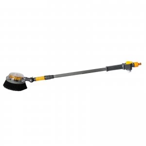 Image of Hozelock Long Flexible Rotating Car Hose Pipe Wash Brush