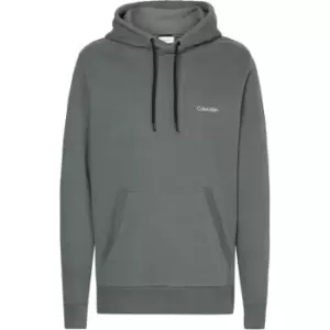 Image of Calvin Klein Chest Logo Hoodie - Green