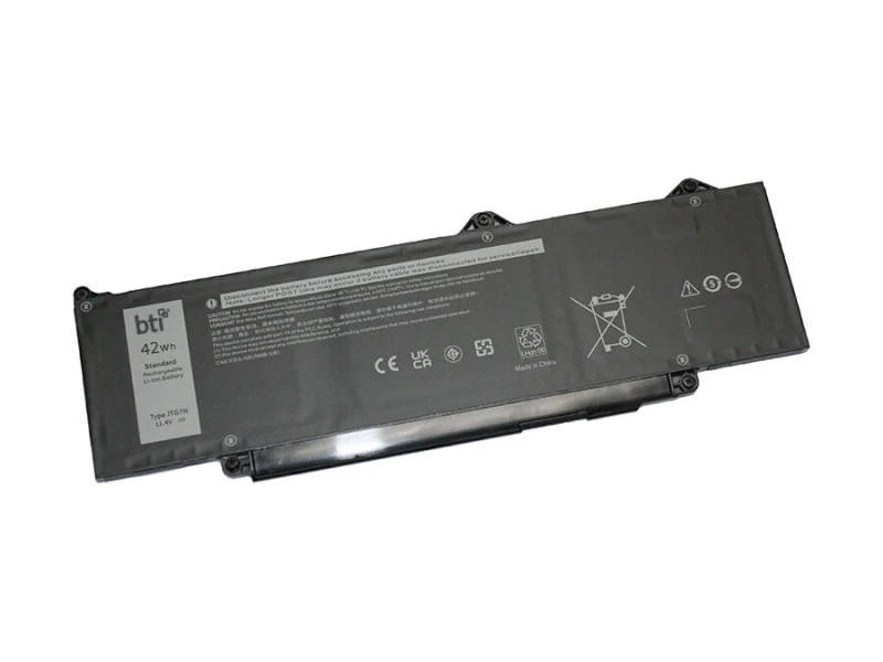 Image of BTI BTI Replacement 3-cell Battery for DELL LATITUDE 3340 3440 3540 5340 5340 2-IN-1 5440 5540 JTG7N-BTI